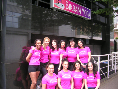 Bikram Yoga London near Canary Wharf offers a sweltering workout